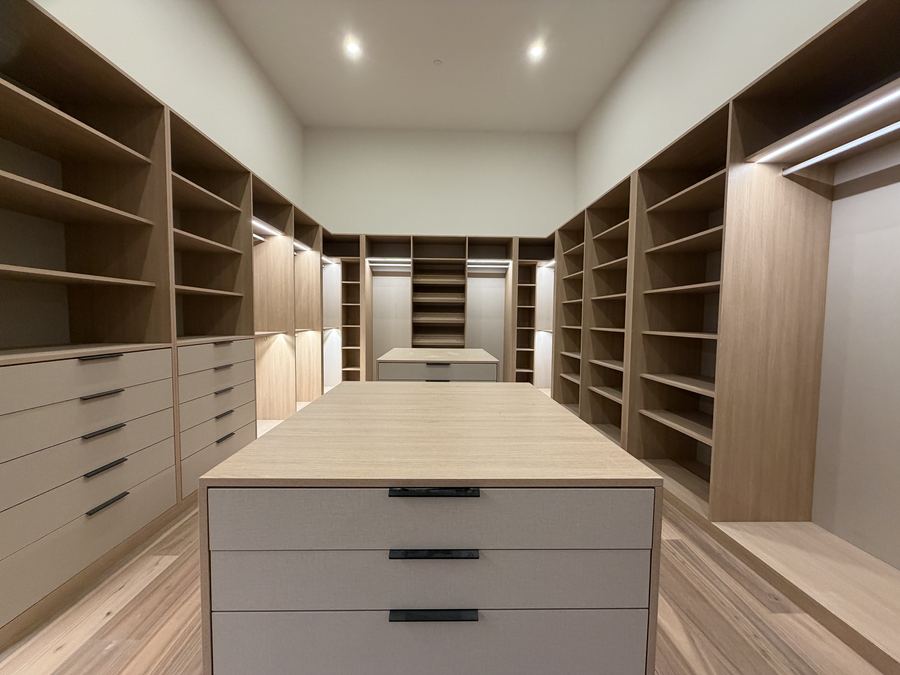 Custom walk-in closet San Diego